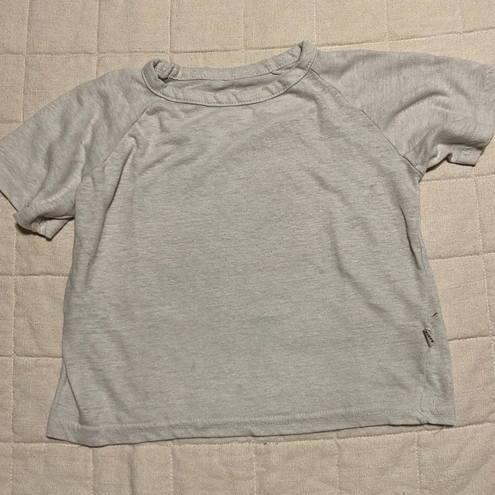 Short sleeve linen